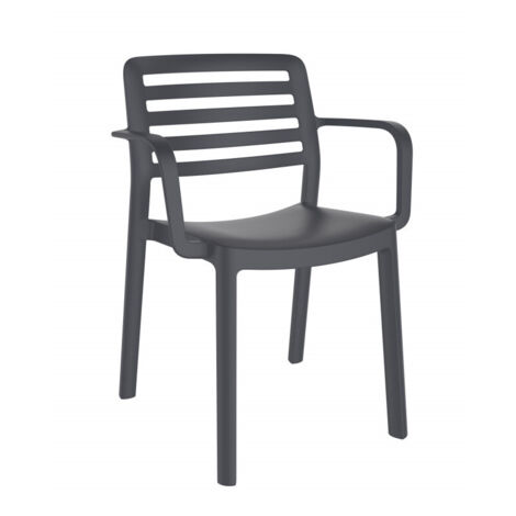 Chaise de jardin Garbar wind empilable protection UV