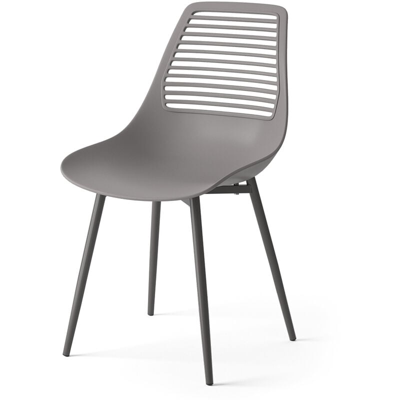 Chaise de jardin "Klaas 46,5 gris