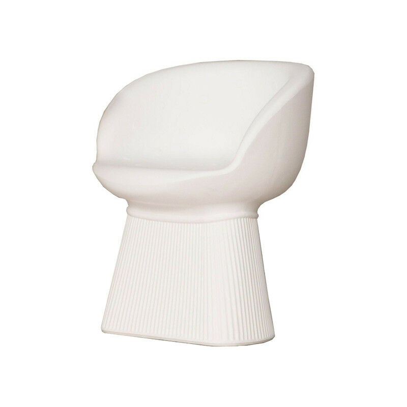 Chaise de Jardin mallorca à 60 couleur Blanc MOBMA060BXNW
