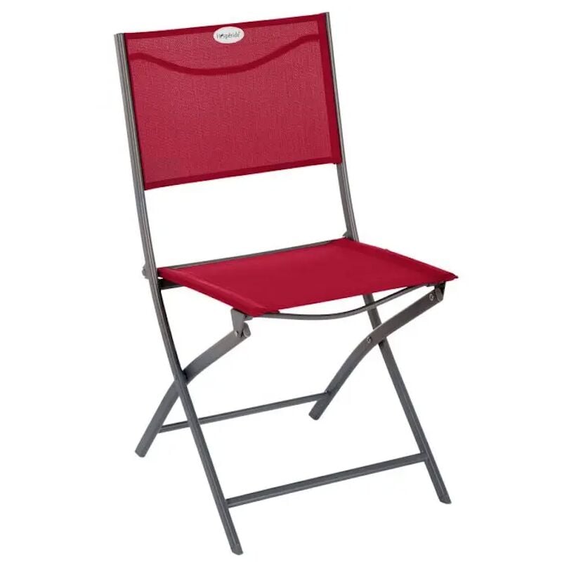 Chaise de jardin pliante Modula Rouge