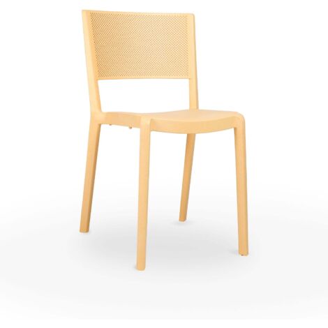 Chaise de jardin Resol spot eco empilable résistante UV