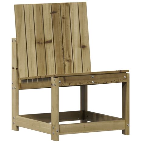Chaise de jardin，Chaise d'extérieur 50,5x55x77 cm bois de pin imprégné CFW5876786
