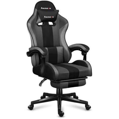 Chaise de jeu Huzaro Force 4.7 en maille grise