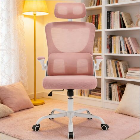 Chaise de jeu moderne confortable avec roues,modèle conférence dossier haut et chaise informatique respirante,usage bureau.