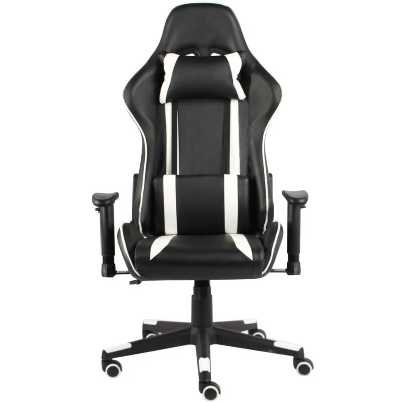 Chaise de jeu pivotante Blanc PVC