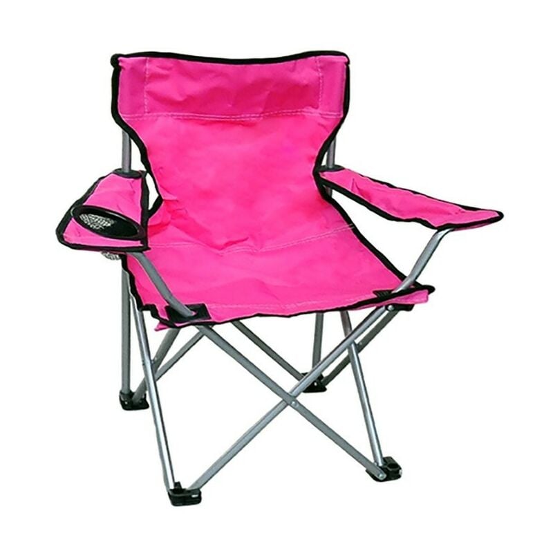 Mediawave Store - Chaise de pêcheur pour enfant pliante onshore 276877 camping et jardin Couleur: Fuchsia