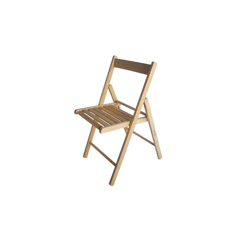 Chaise se'rie Picnic 4 pcs 42x41x86 cm en bois massif le'ger pliante pour jardin exte'rieur