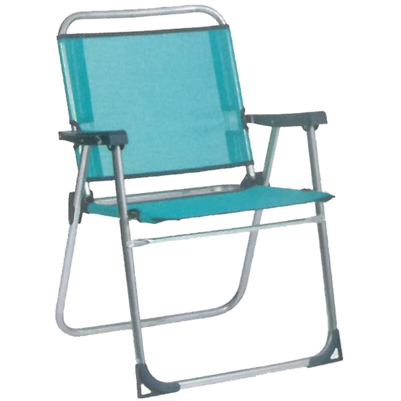 chaise fixe en aluminium