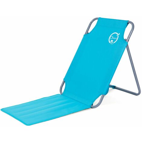 Chaise de plage pliable en acier 22mm – Dimensions 163 x 45 x 44 cm – Poids max 100 kg – Design léger et transportable – O'Beach