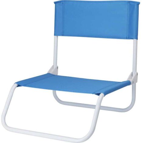 Chaise De Plage Pliante Probuilder Pliable, Métallique, Compacte, Couleurs Assorties - Probuilder