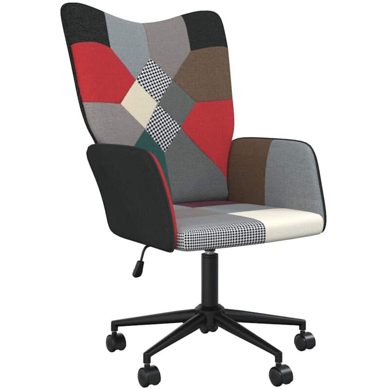 Les Tendances - Chaise de relaxation Patchwork Tissu vidaXL Les Tendances - Chaise de relaxation Patchwork Tissu vidaXL