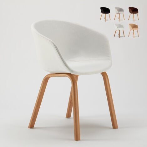 Chaise de salle à manger bureau et salon au design scandinave Komoda