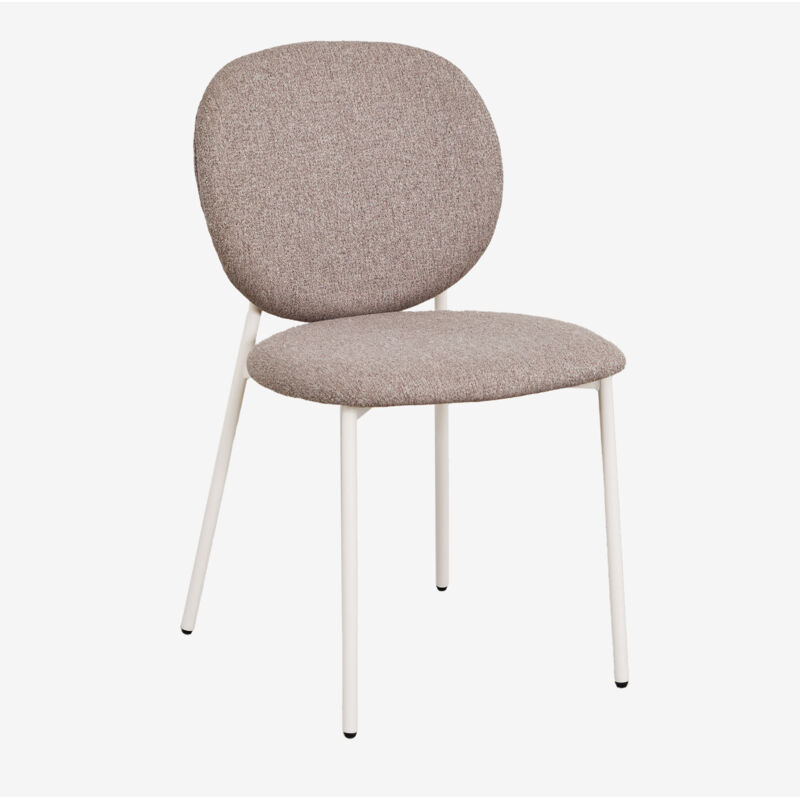 Chaise de salle à manger empilable rembourrée Gloriel SKLUM