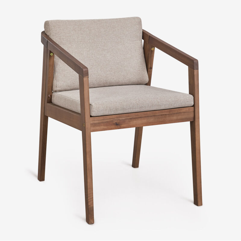 Chaise de salle à manger en bois d'acacia Kaela SKLUM