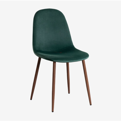 SKLUM Chaise de salle à manger en velours Glamm
