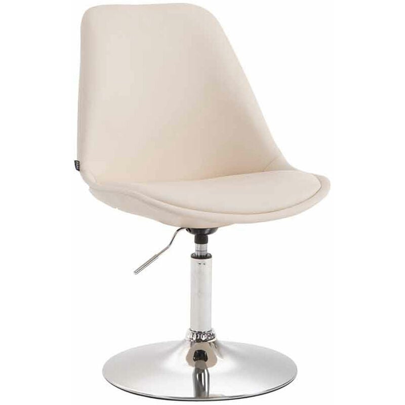 CLP - Chaise de conception de selles avec siège ergonomique de différentes couleurs comme colore : Crème
