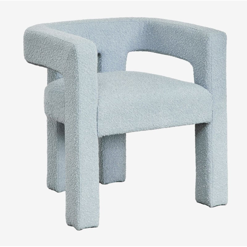 Sklum - Chaise de salle à manger rembourrée avec accoudoirs Liara