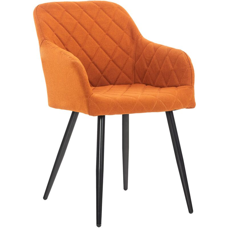 Chaise clp en metal interieur noir H. 84 cm