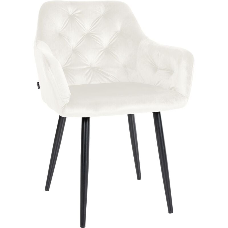 CLP - Chaise de restauration Stanley Velvet Crema