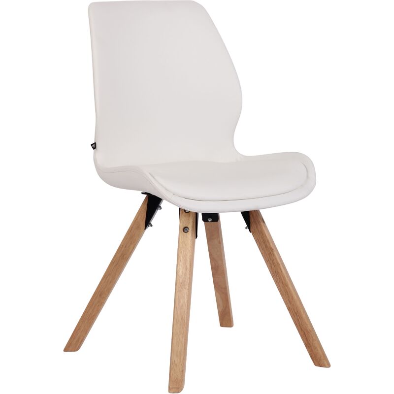 CLP - Chaise de lune blanche, fausse peau