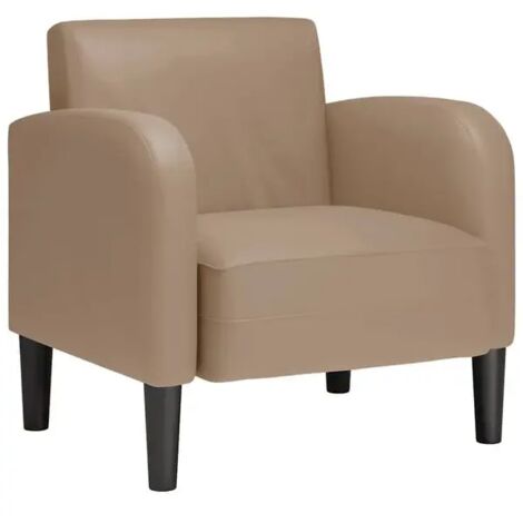 Chaise de salon avec dossier et ruban décoratif couleur cappuccino noir – 54 cm – Confort ergonomique, design moderne pour intérieur