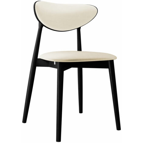 Chaise Dearborn 103, Magic Velvet 2250, 80x48x49cm, Tapisserie, En bois, Bois