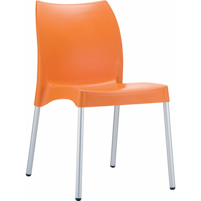 Chaise design VITA orange - CLP