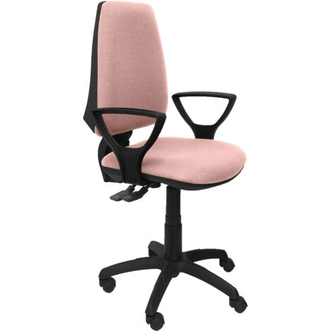 Chaise Elche S bali rose pâle à bras fixes