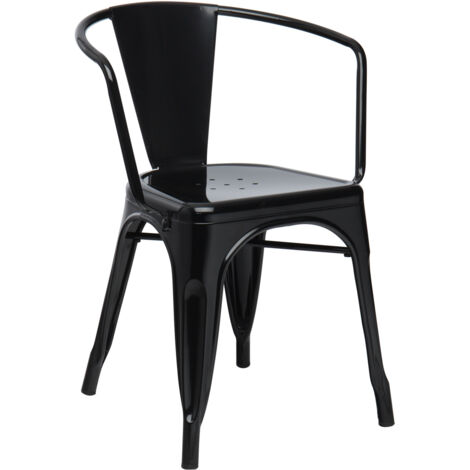SKLUM Chaise empilable LIX avec accoudoirs Salle à Manger Cuisine Style Industriel
