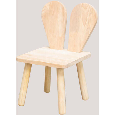 Chaise en bois Buny Style Kids SKLUM