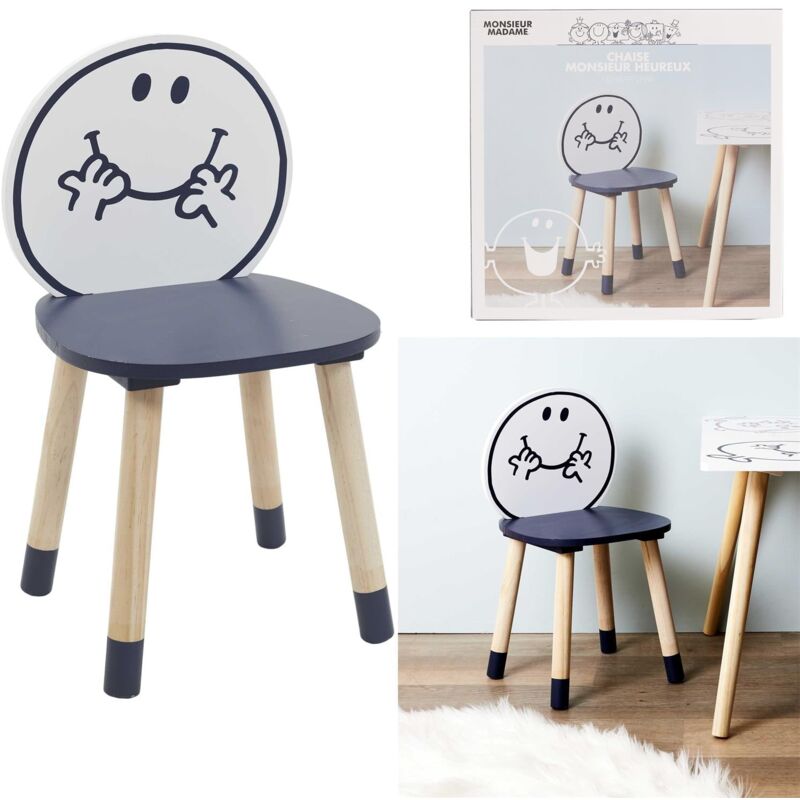 Monsieur Madame - chaise monsieur heureux M4