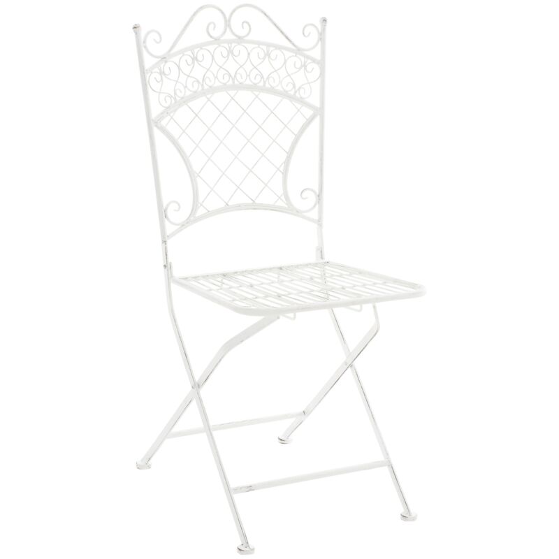 CLP - Chaise de jardin Adelar Blanc