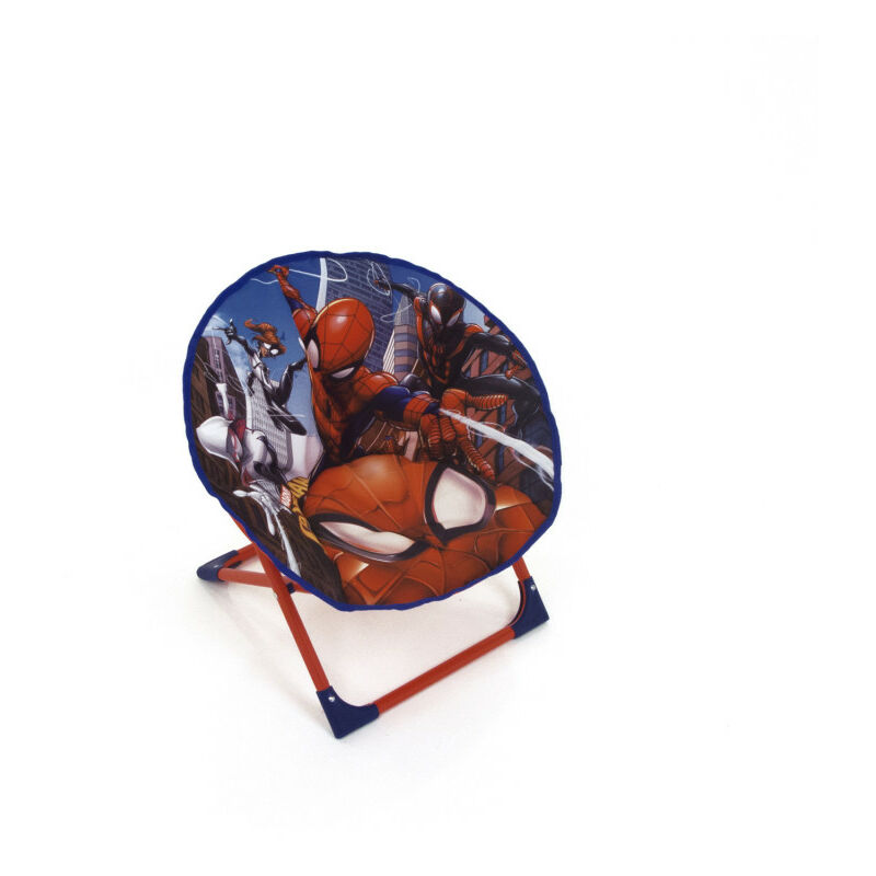 Arditex - Chaise en forme de lune 50x50x50cm de MARVEL-Spiderman - Rouge