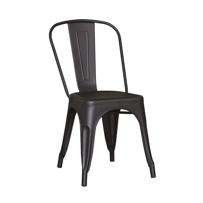 DL - chaise en métal 801 noir