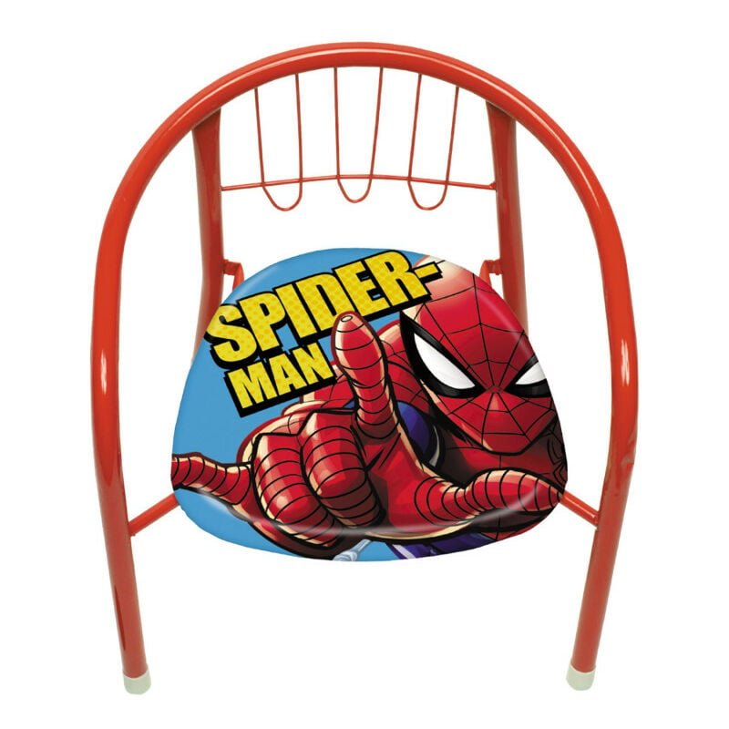 chaise en métal spiderman