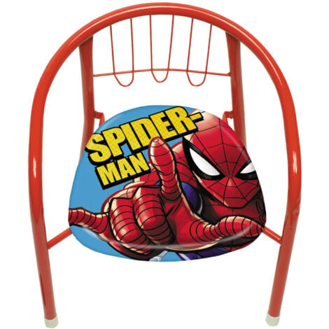 ARDITEX Chaise en métal Spiderman