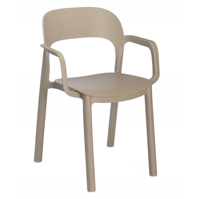 garbar ONA Fauteuil Intérieur, Extérieur Sable - Sable - Set 4 garbar ONA Fauteuil Intérieur, Extérieur Sable - Sable - Set 4