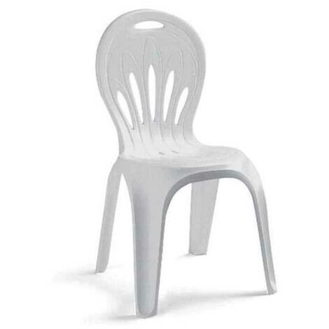 Chaise en résine monobloc Stella de mer blanche 1185 Scab