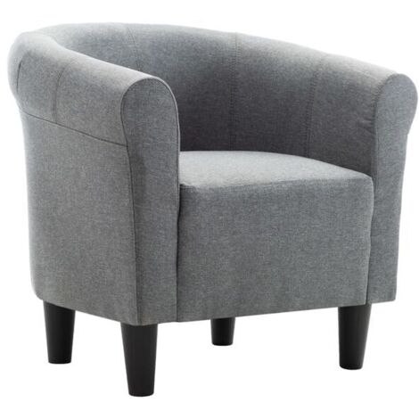 Chaise ergonomique à accoudoirs en tissu gris foncé – Siège de bureau moderne avec dossier réglable, assise rembourrée et pieds en acier stable
