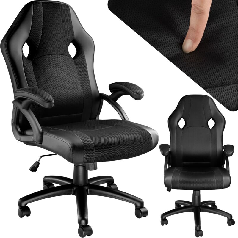 Tectake - Chaise de bureau Forme ergonomique