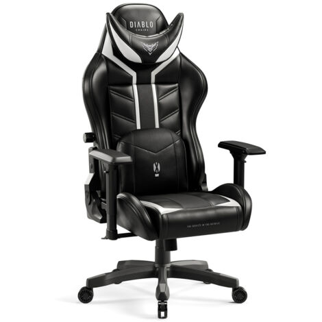 Chaise gaming Diablo X-Ray 2.0 Small Size, Noir et blanc