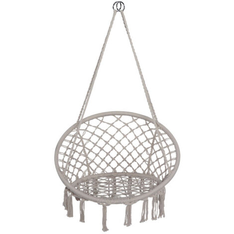 Chaise-hamac suspendue balancelle 80x40cm