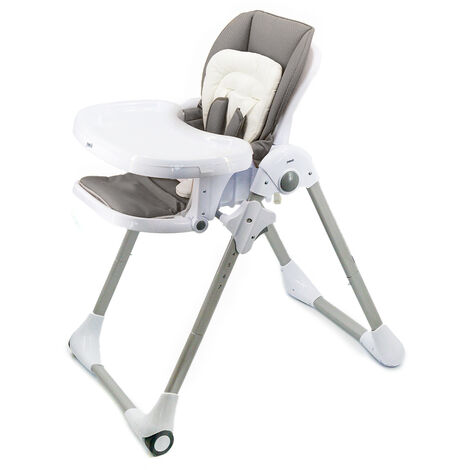 Chaise haute évolutive pliable et réglable pour bébé et enfant – Dossier inclinable 3 positions – Hauteur d'assise réglable 7 niveaux – Ultra compacte