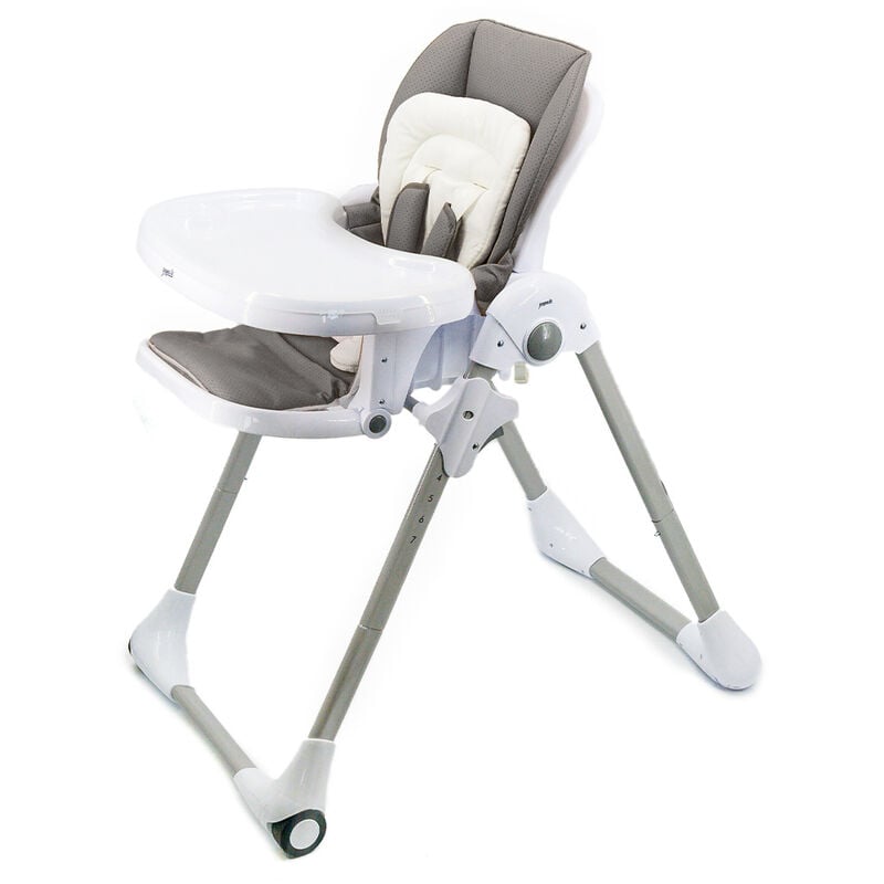 Chaise haute evolutive pliable et reglable pour bebe et enfant Youpala Sonora Couleur - Gris