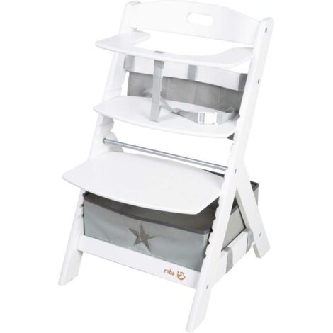 Chaise haute évolutive ROBA LIV UP blanca 6 meses a 70 kg set organisateur incluido