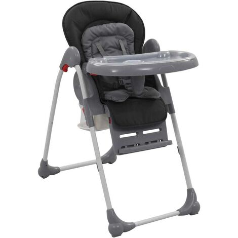 AWAVM Sangles de chaise haute pour bébé-Grises réglables-Harnais à 5  points-Harnais de sécurité pour chaise haute-Sangles de rechange pour  poussette