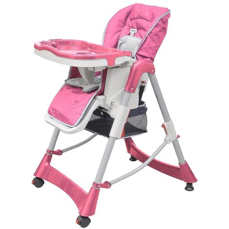 Chaise Haute Bebe Enfant Pliable Reglable Hauteur Dossier Et Tablette Ptit Lou Monsieur Bebe