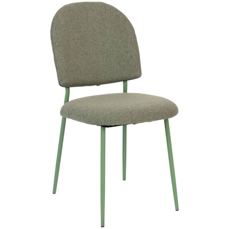 Atmosphera - Chaise Kamili vert cèdre créateur d'intérieur