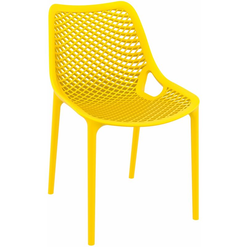 Chaise latéral spyro - jaune - jaune