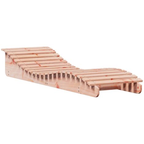 Chaise longue 205x60x31,5 bois massif de douglas